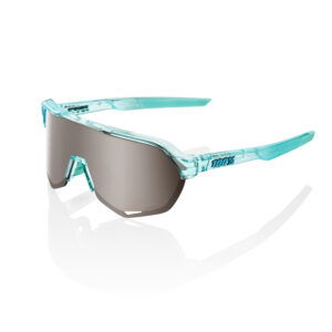 ÓCULOS S2 ® -  POLISHED TRANSLUCENT MINT - HiPER SILVER MIRROR LENS