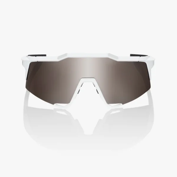 ÓCULOS SPEEDCRAFT® - MATTE WHITE - HiPER SILVER MIRROR LENS - Imagem 2