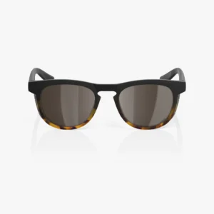 ÓCULOS SLENT - SOFT TACT FADE BLACK / HAVANA - HiPER SILVER MIRROR LENS