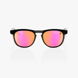 ÓCULOS SLENT - POLISHED BLACK - PURPLE MULTILAYER MIRROR LENS