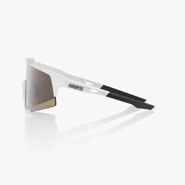 ÓCULOS SPEEDCRAFT® - MATTE WHITE - HiPER SILVER MIRROR LENS - Imagem 3