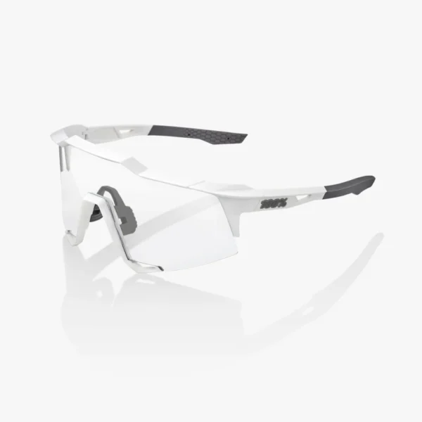 ÓCULOS SPEEDCRAFT® - MATTE WHITE - HiPER SILVER MIRROR LENS - Imagem 4