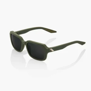 ÓCULOS RIDELEY - SOFT TACT ARMY GREEN - BLACK MIRROR LENS