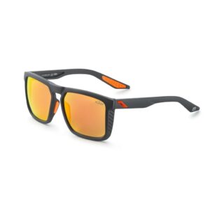 ÓCULOS RENSHAW -  KTM MARVIN MUSQUIN SOFT TACT BLACK - ORANGE MULTILAYER MIRROR LENS