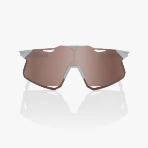 ÓCULOS HYPERCRAFT® - MATTE STONE GREY - HiPER CRIMSON SILVER MIRROR LENS