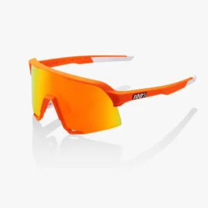 ÓCULOS S3 - SOFT TACT NEON ORANGE - HiPER RED MULTILAYER MIRROR LENS