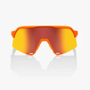 ÓCULOS S3 - SOFT TACT NEON ORANGE - HiPER RED MULTILAYER MIRROR LENS