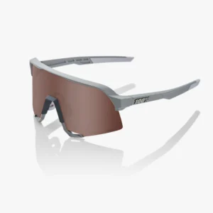 ÓCULOS S3 - SOFT TACT STONE GREY - HiPER CRIMSON SILVER MIRROR LENS