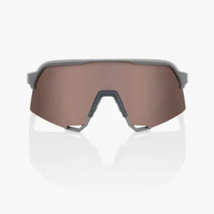 ÓCULOS S3 - SOFT TACT STONE GREY - HiPER CRIMSON SILVER MIRROR LENS