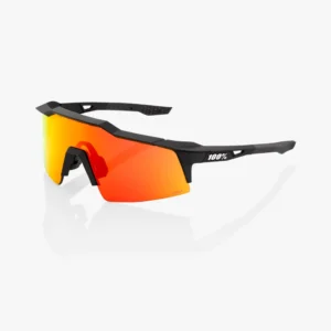 ÓCULOS SPEEDCRAFT® SL -  SOFT TACT BLACK - HiPER RED MIRROR LENS