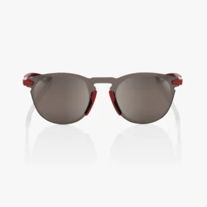 ÓCULOS LEGERE ROUND - SOFT TACT CRIMSON - HiPER SILVER MIRROR LENS