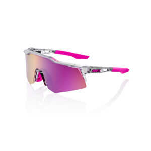 ÓCULOS SPEEDCRAFT® XS - POLISHED TRANSLUCENT GREY - PURPLE MULTILAYER MIRROR LENS