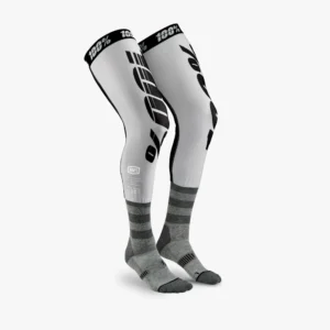 MEIA BRACE REV CINZA/BRANCO