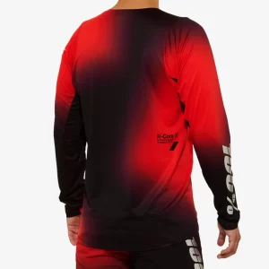 CAMISA R-CORE X LE MANGA LONGA - BLACK/RED