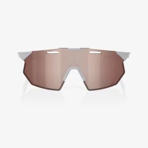 ÓCULOS HYPERCRAFT® SQ - MATTE STONE GREY - HiPER CRIMSON SILVER MIRROR LENS