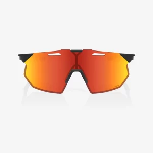 ÓCULOS HYPERCRAFT® SQ - SOFT TACT BLACK - HiPER RED MULTILAYER MIRROR LENS