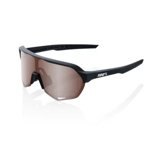 ÓCULOS S2 ® - SOFT TACT BLACK - HiPER CRIMSON SILVER MIRROR LENS