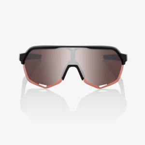 ÓCULOS S2 ® - SOFT TACT BLACK - HiPER CRIMSON SILVER MIRROR LENS