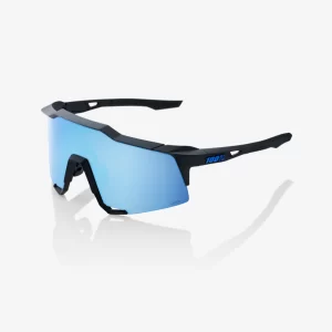 ÓCULOS SPEEDCRAFT® - MATTE BLACK - HiPER BLUE MULTILAYER MIRROR LENS