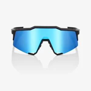 ÓCULOS SPEEDCRAFT® - MATTE BLACK - HiPER BLUE MULTILAYER MIRROR LENS