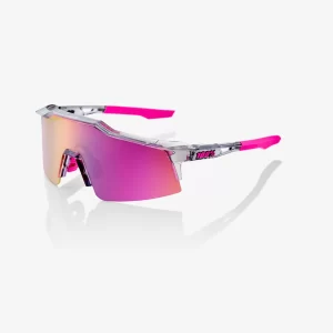 ÓCULOS SPEEDCRAFT® SL - POLISHED TRANSLUCENT GREY - PURPLE MULTILAYER MIRROR LENS