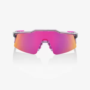 ÓCULOS SPEEDCRAFT® SL - POLISHED TRANSLUCENT GREY - PURPLE MULTILAYER MIRROR LENS