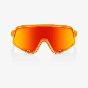 ÓCULOS GLENDALE® - SOFT TACT NEON ORANGE - HiPER RED MULTILAYER MIRROR LENS