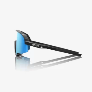 ÓCULOS SLENDALE® MATTE BLACK - HiPER® BLUE MULTILAYER MIRROR