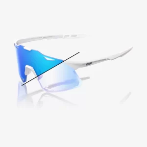 ÓCULOS HYPERCRAFT® - BASTILLE LE - PEARL WHITE GLITTER - BLUE MIRROR PHOTOCHROMIC