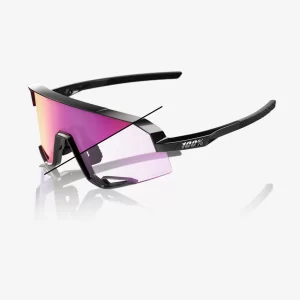 ÓCULOS SLENDALE® GLOSS BLACK - PHOTOCHROMIC PURPLE MIRROR