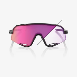 ÓCULOS SLENDALE® GLOSS BLACK - PHOTOCHROMIC PURPLE MIRROR