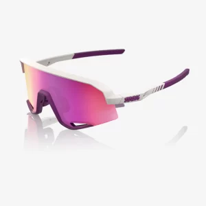 ÓCULOS SLENDALE® MATTE CHALK - PURPLE MIRROR