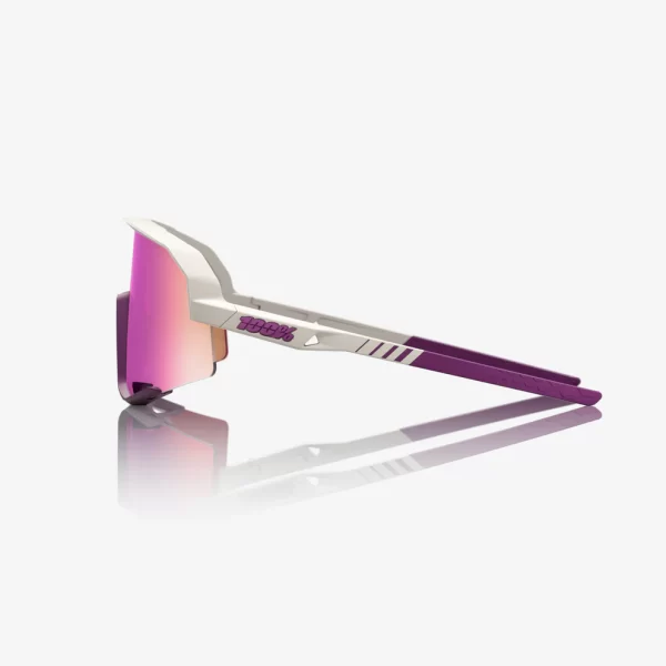 ÓCULOS SLENDALE® MATTE CHALK - PURPLE MIRROR - Imagem 3
