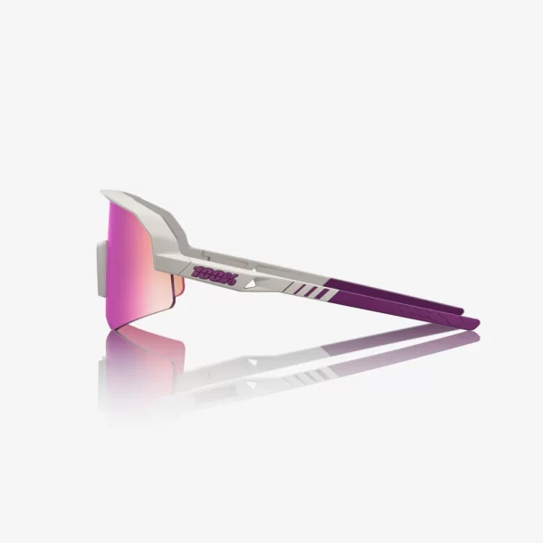 ÓCULOS SLENDALE SL® MATTE CHALK - PURPLE MIRROR - Imagem 3