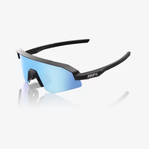 ÓCULOS SLENDALE YOUTH® MATTE BLACK - HIPER BLUE MULTILAYER MIRROR