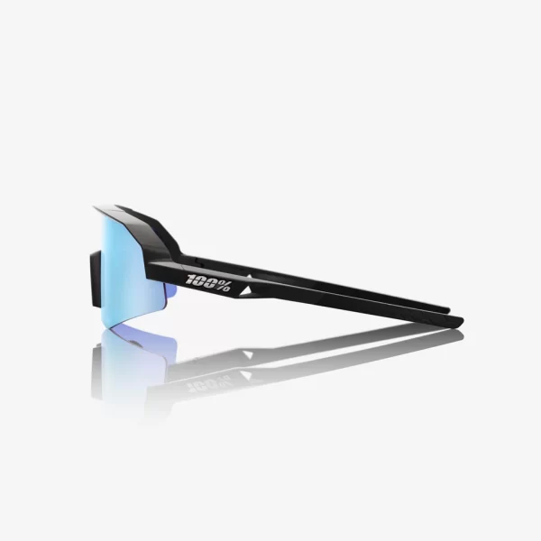 ÓCULOS SLENDALE YOUTH® MATTE BLACK - HIPER BLUE MULTILAYER MIRROR - Imagem 3