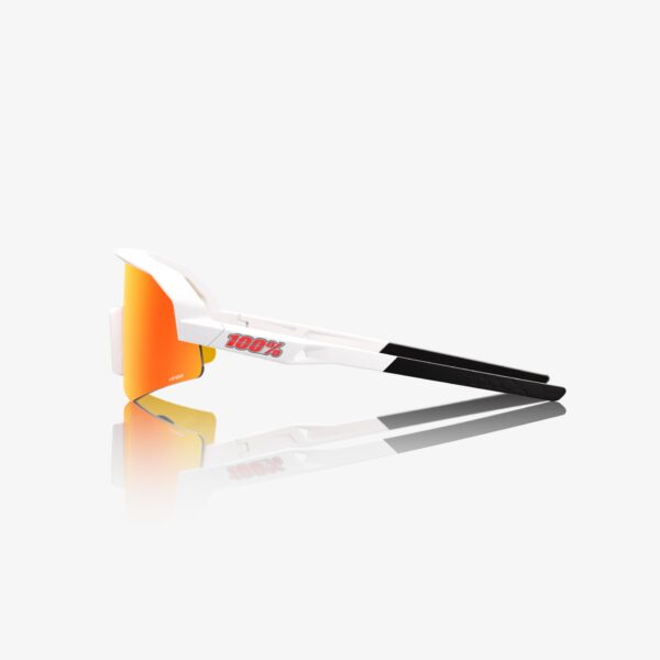 ÓCULOS SLENDALE YOUTH® MATTE WHITE - HIPER RED MULTILAYER MIRROR - Imagem 3