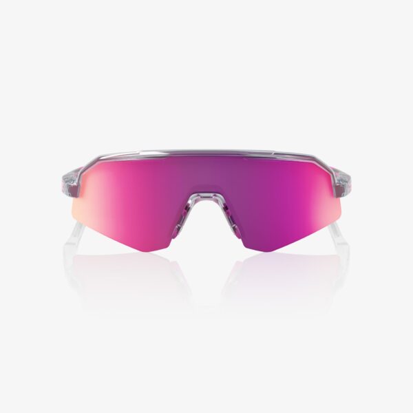 ÓCULOS SLENDALE YOUTH® POLISHED TRANSLUCENT GREY - PURPLE MULTILAYER MIRROR - Imagem 2